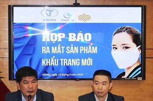 Ra mắt dòng khẩu trang kháng khuẩn