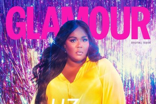 Nữ rapper Mỹ diện váy Công Trí lên bìa tạp chí Glamour