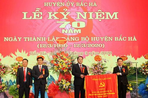 Kỷ niệm 70 năm ngày thành lập Đảng bộ huyện Bắc Hà