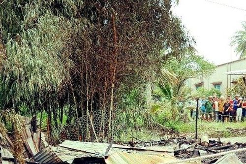 Cụ ông 80 tuổi bị tai biến tử vong thương tâm trong vụ cháy nhà ở Cà Mau