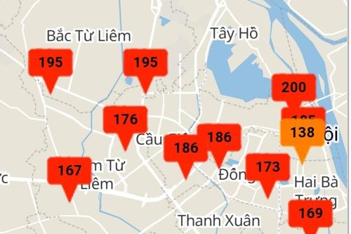 Chất lượng không khí ở Hà Nội suy giảm là do thời tiết nồm ẩm, trời âm u