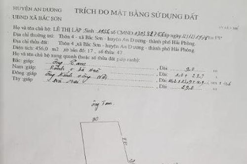 Huyện An Dương, TP Hải Phòng: Cán bộ xã bị tố cấu kết làm giả giấy tờ để chiếm đoạt đất