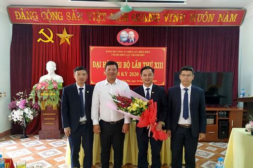 Ðảng bộ Công ty Ðiện lực Ðiện Biên hoàn thành đại hội các chi bộ trực thuộc