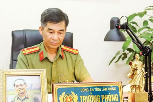 Người cán bộ công an mẫu mực