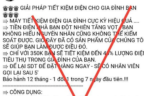 'Thẻ tiết kiệm điện thông minh' chỉ là trò bịp bợm