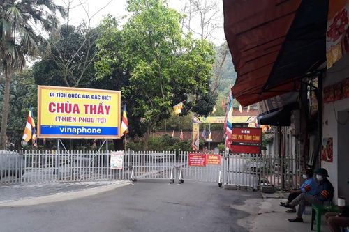 Không tổ chức lễ hội chùa Thầy để phòng, chống dịch Covid-19