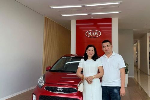Ông trùm biển số đẹp tậu Kia Morning mới, trúng biển ngũ quý 7