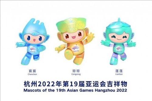 Trung Quốc công bố linh vật của Asiad 19