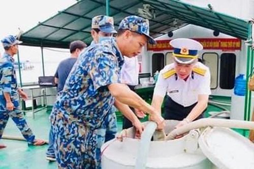 Mát ngọt nguồn nước của bộ đội