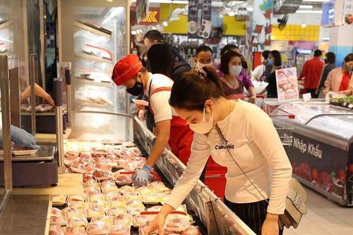 Giá thịt lợn tại Big C giảm 'nhỏ giọt'