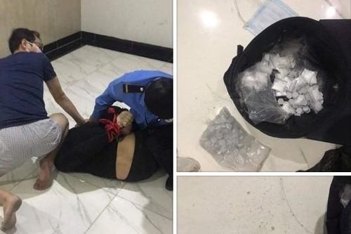 Nửa đêm, gã trai bị 'tóm sống' cùng lô ma túy trong tòa chung cư