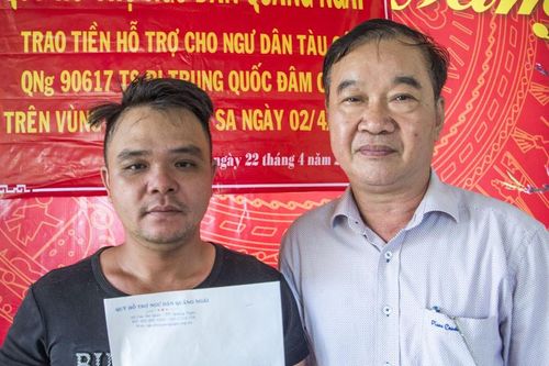 Thuyền trưởng tàu cá bị Trung Quốc đâm chìm mong sớm được tiếp tục ra khơi