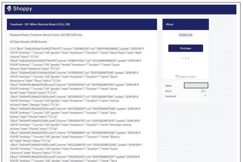267 triệu tài khoản Facebook bị đem rao bán 600 USD
