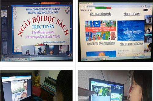 Ngày hội đọc sách trực tuyến 'Độc giả nhí với thư viện điện tử thời Ncov'