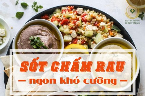 Bí quyết làm sốt chấm rau ngon như chuyên gia ẩm thực