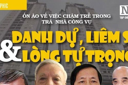 Ồn ào về việc chậm trễ trong trả nhà công vụ: Danh dự, liêm sỉ và lòng tự trọng