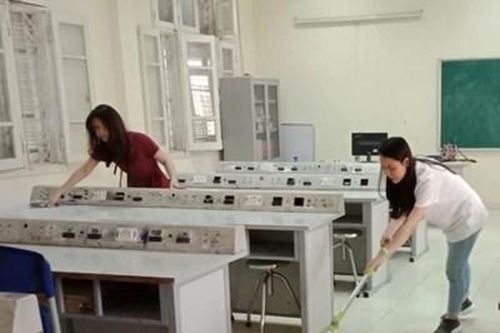 Ngôi trường xanh sẵn sàng đón học sinh trở lại!