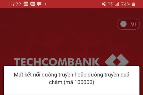 Gián đoạn dịch vụ sau nâng cấp ngân hàng điện tử, Techcombank xin lỗi khách hàng