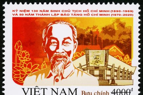 Phát hành đặc biệt bộ tem Kỷ niệm 130 năm sinh Chủ tịch Hồ Chí Minh
