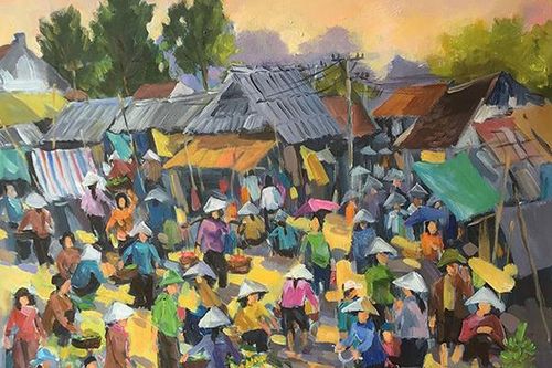 Mẹ và chợ quê