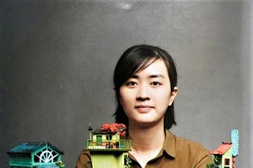 Thúy 'thợ hồ' ở Wind Bay Studio