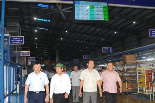 Đoàn công tác Trung ương khảo sát, thẩm định các tiêu chí huyện nông thôn mới tại Gia Viễn