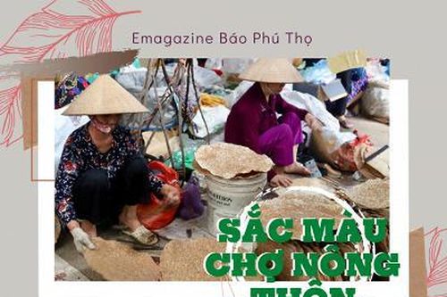Sắc màu chợ nông thôn
