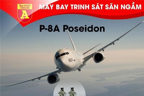 'Thần biển' P-8A Poseidon Mỹ bất ngờ xuất hiện áp sát đảo Hải Nam