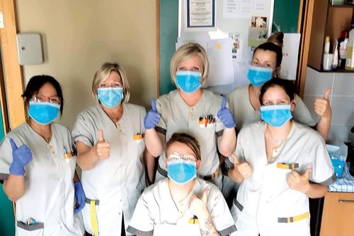 Khẩu trang Việt Nam đến với nước Bỉ