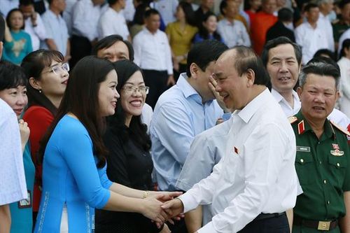Cảnh sát cơ động Kỵ binh diễu hành, báo cáo kết quả trước đại biểu Quốc hội