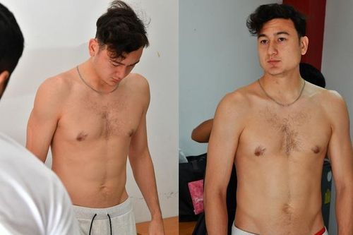 Body 6 múi của Văn Lâm biến mất hoàn toàn sau dịch