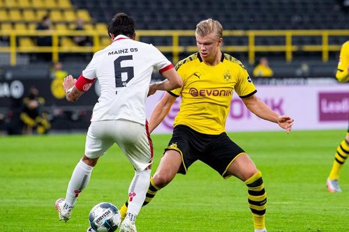 Dortmund thua 0-2 trong ngày Haaland trở lại đá chính