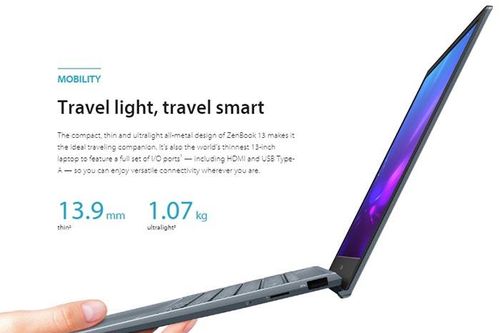 Asus ra phiên bản mới Zenbook với thiết kế mỏng nhất thế giới