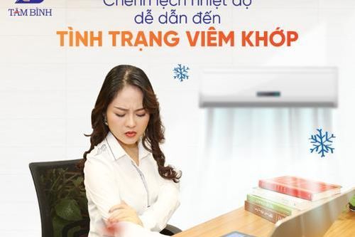 Đau nhức xương khớp do sử dụng điều hòa không đúng cách