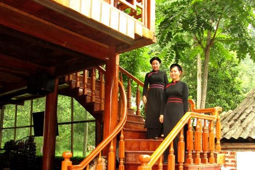 Cầu thang trong văn hóa truyền thống của người Tày - Nùng