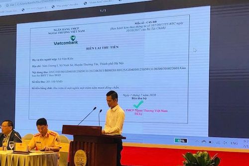 Vietcombank cung cấp dịch vụ thanh toán trực tuyến cho các dịch vụ công trên cổng Dịch vụ công Quốc gia