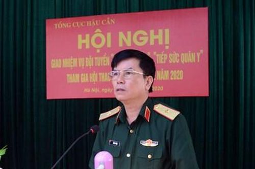Tổng cục Hậu cần giao nhiệm vụ cho lực lượng tham gia hội thao quân sự quốc tế năm 2020