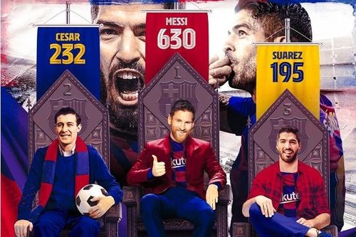 Ghi bàn duy nhất, Luis Suarez đi vào lịch sử Barcelona