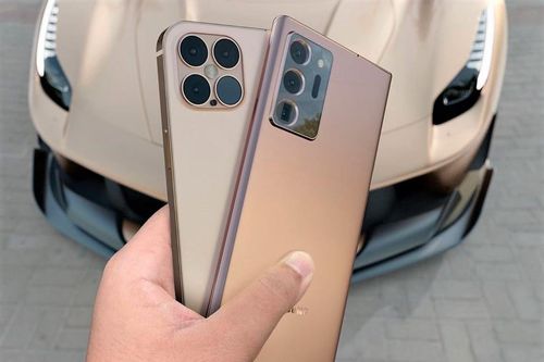 iPhone 12 Pro đối đầu với Galaxy Note20 Ultra trong bộ ảnh concept
