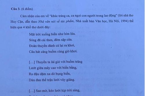 Giáo viên nói gì về đề văn dành cho mọi thí sinh thi vào Trường THPT chuyên ĐH Sư phạm Hà Nội?