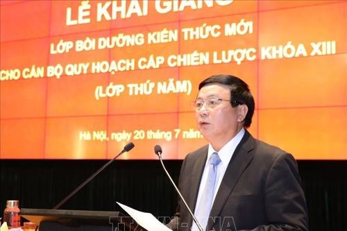 Bồi dưỡng kiến thức mới cho cán bộ quy hoạch cấp chiến lược khóa XIII