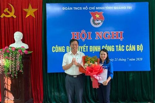 Công bố quyết định chuẩn y Bí thư Tỉnh đoàn và bổ nhiệm Giám đốc Đài PT-TH Quảng Trị