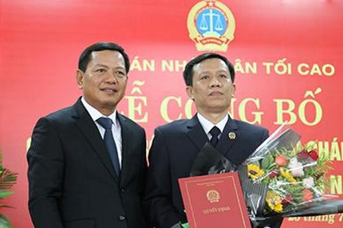 Trao Quyết định bổ nhiệm Chánh án TAND tỉnh Quảng Nam