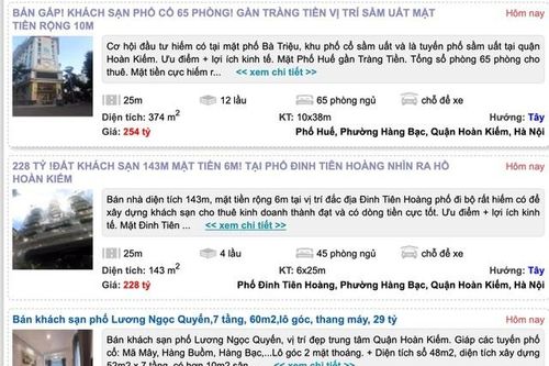 Khách sạn đất 'kim cương' đóng cửa la liệt, rao bán giá hàng trăm tỷ
