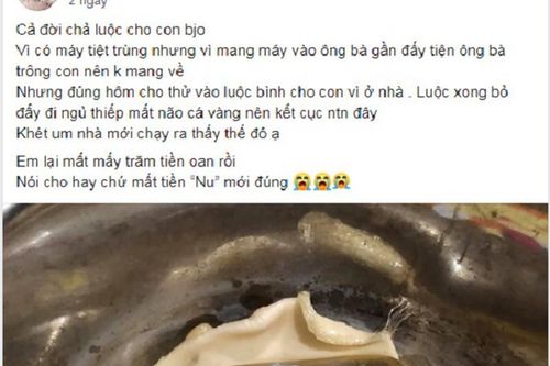 Mẹ bỉm khiến dân mạng 'cười hớt hàm' vì luộc bình sữa cho con