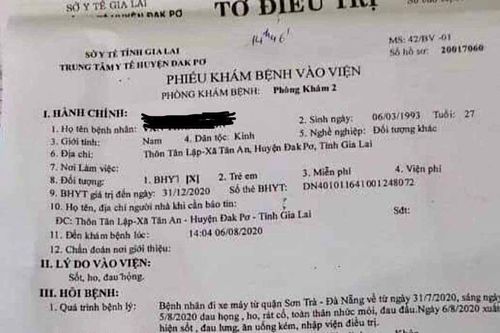 Tin đồn Gia Lai có ca dương tính với Covid-19 là không chính xác