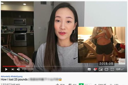 Bí quyết giảm hơn 11kg cực kỳ đơn giản mà không phải nhịn tinh bột của nữ Youtuber Đài Loan