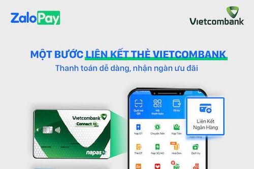 Ra mắt dịch vụ nạp, rút ví điện tử ZaloPay sử dụng thẻ ghi nợ Vietcombank
