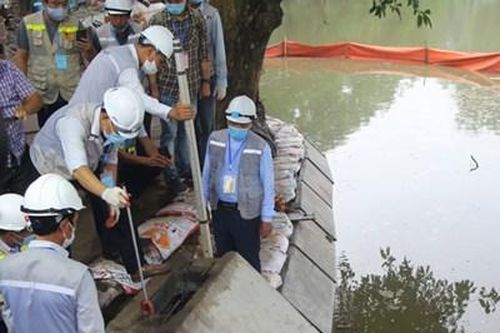 Hoàn thành công trình kè hồ Hoàn Kiếm