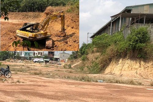 Xử lý các đối tượng 'dời' cả quả đồi mang đi bán ở Bình Dương